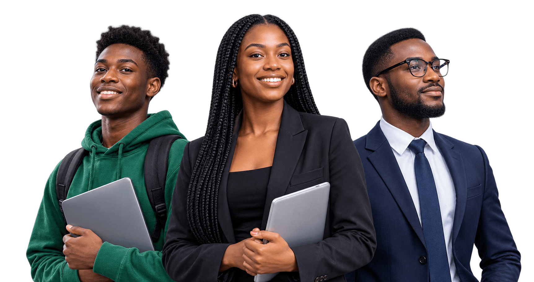 A student, graduate and business professional ready for their next opportunity